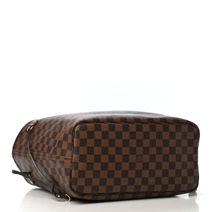Louis Vuitton Damier Ebene Neo Neverfull MM Rose Ballerine 5 of 8