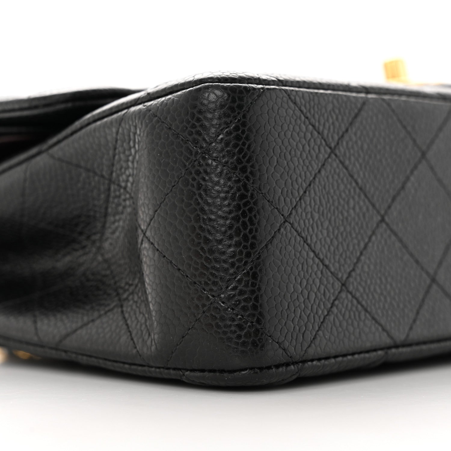 Chanel Caviar Quilted Medium Double Flap Black 9 of 13