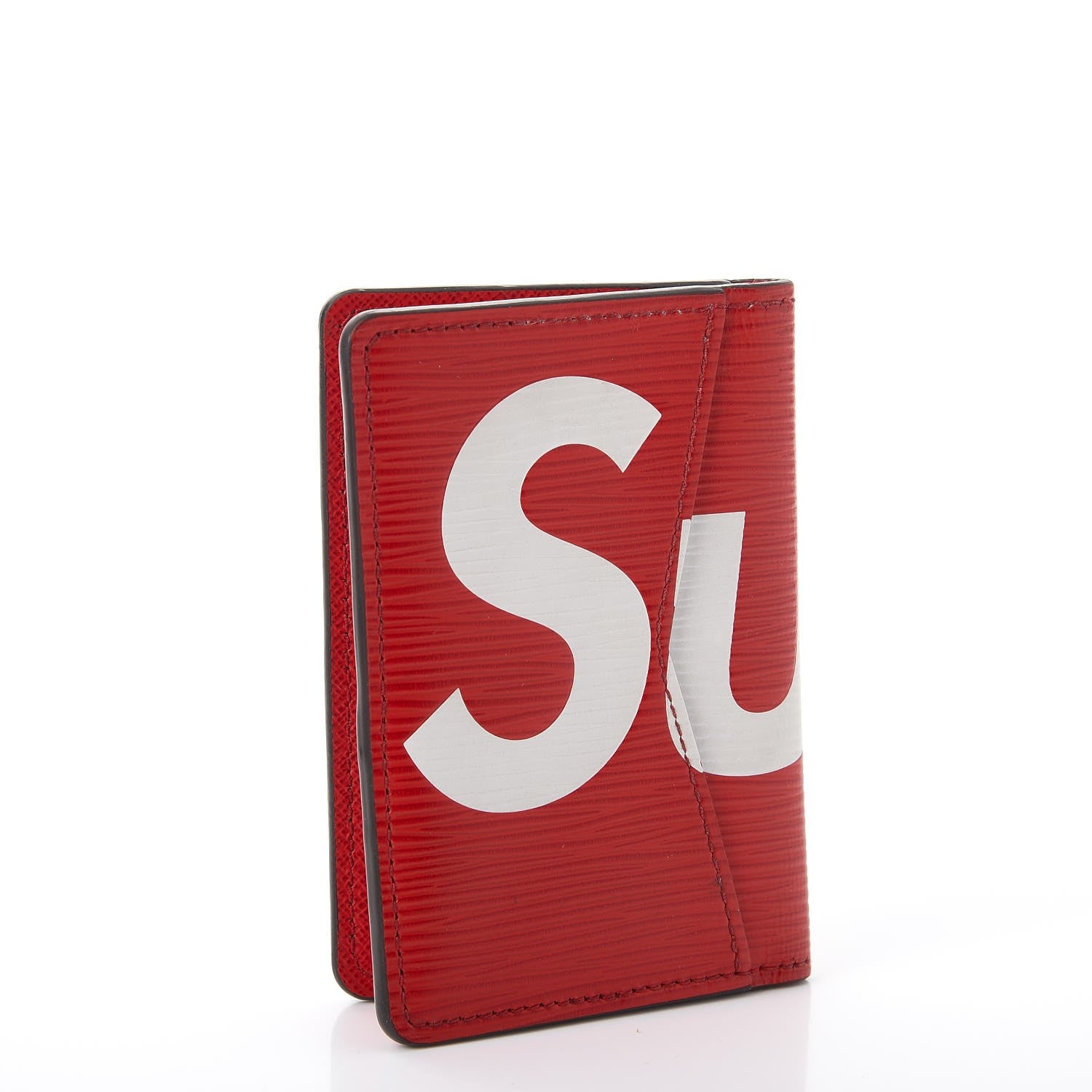 Louis Vuitton X SUPREME Epi Pocket Organizer Red 3 of 8