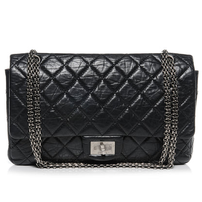 Chanel Aged Calfskin Quilted 2.55 Reissue 227 Flap Black 1 of 8