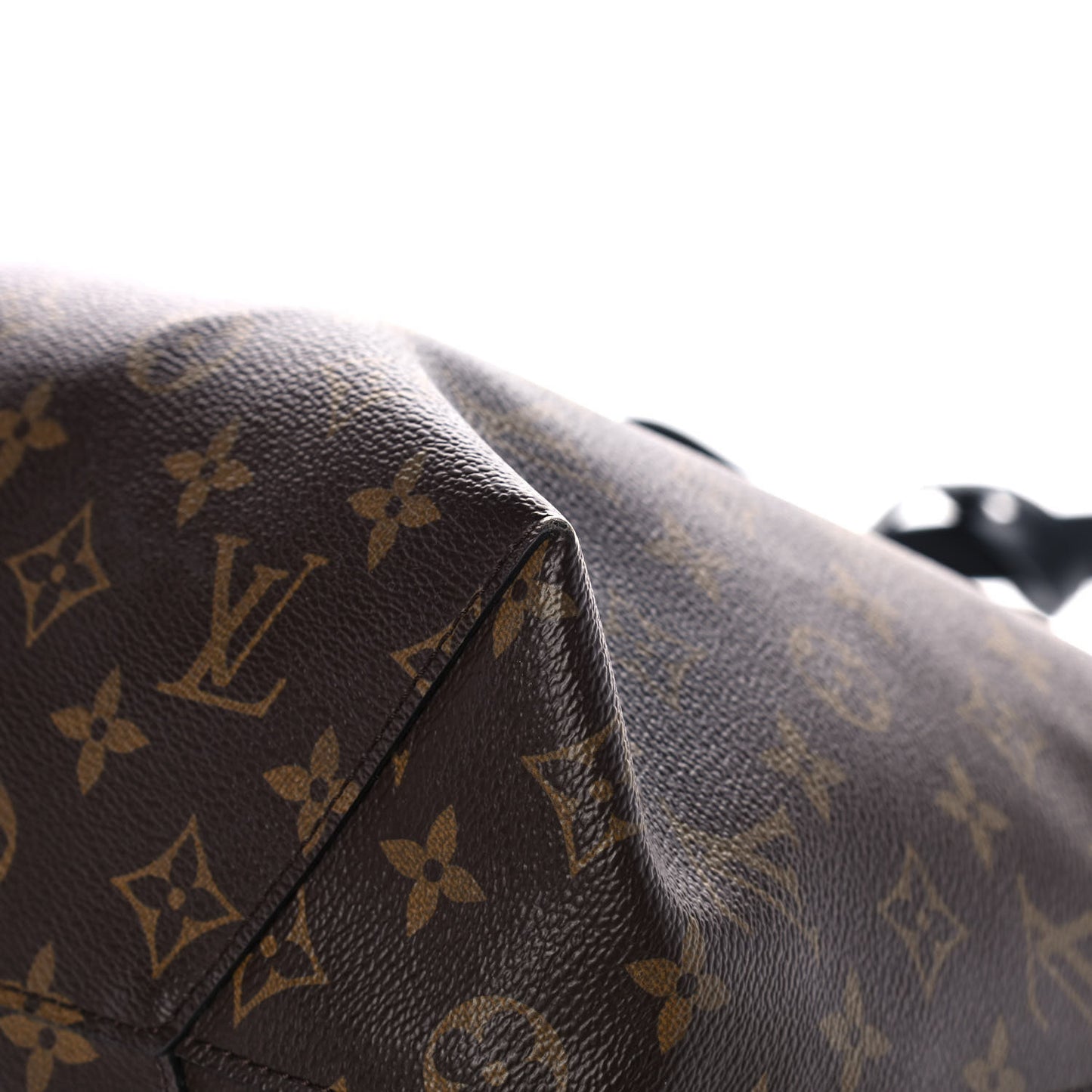 Monogram Flower Hobo Black