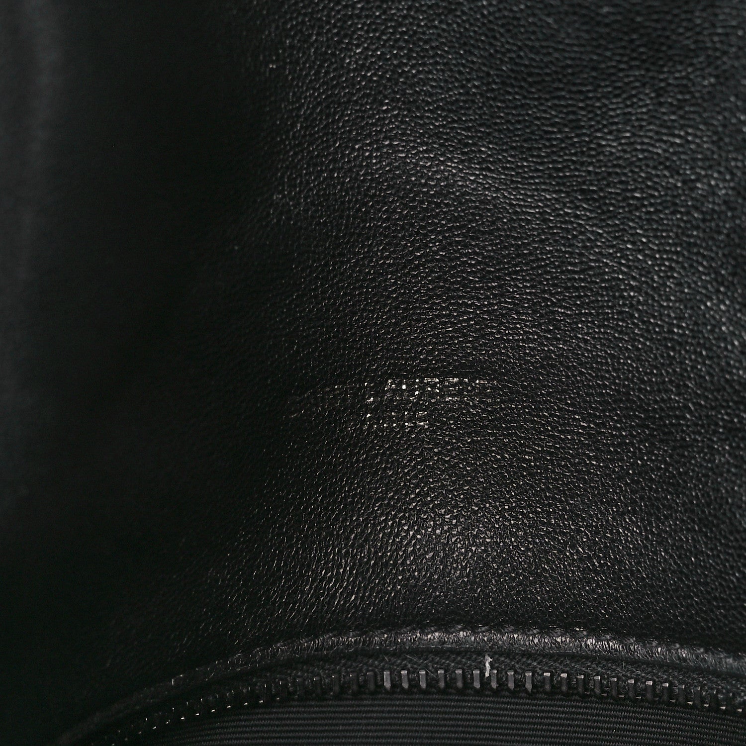 Saint Laurent Lambskin Quilted Monogram Monochrome Small Loulou Puffer Chain Satchel Black 7 of 11