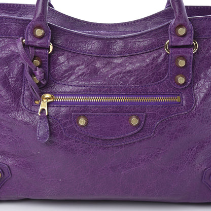 Balenciaga Agneau Giant 12 Gold Hardware City Ultraviolet 7 of 13