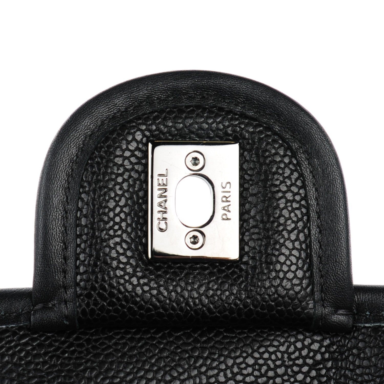 Chanel Caviar Quilted Medium French Riviera Flap Black 8 of 8