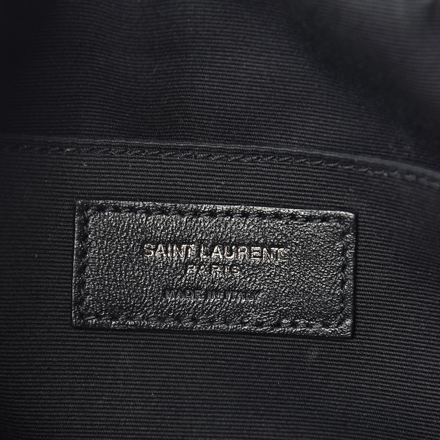 Calfskin Matelasse Monogram Lou Camera Bag Black