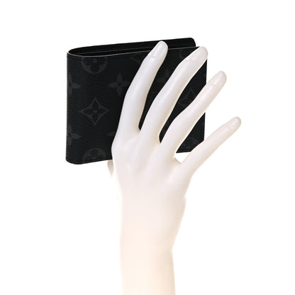 Louis Vuitton Monogram Eclipse Slender Wallet 2 of 8