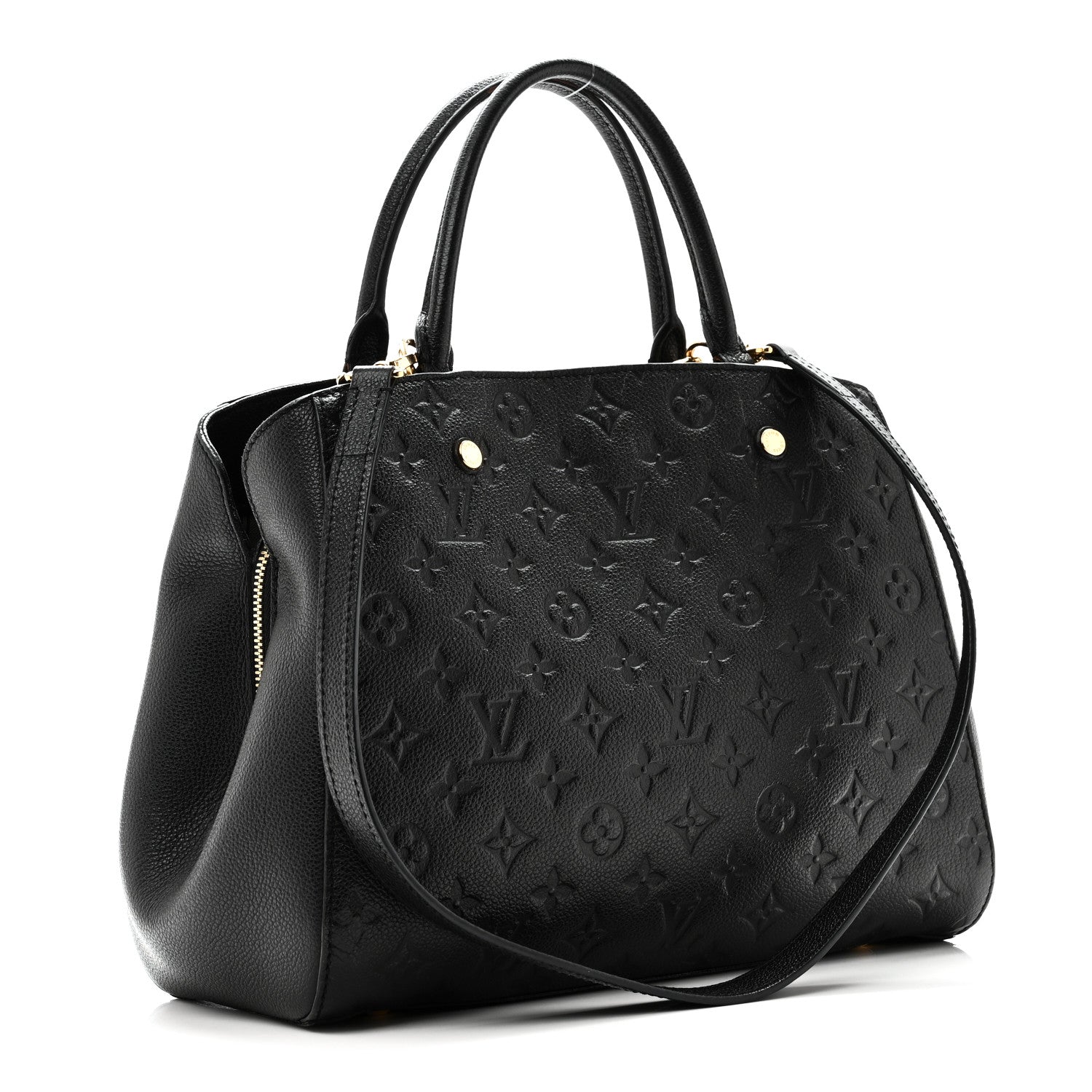 Louis Vuitton Empreinte Montaigne MM Black 3 of 10