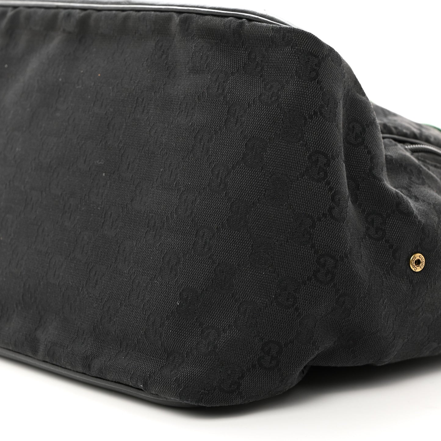 Monogram Web Dog Carrier Black