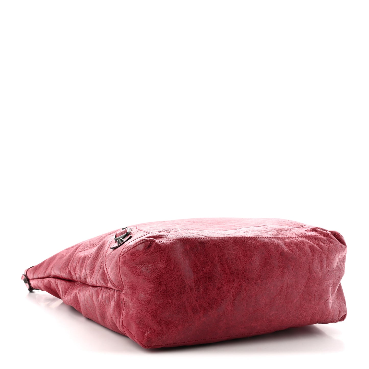 Agneau Classic Hardware Day Hobo Pourpre