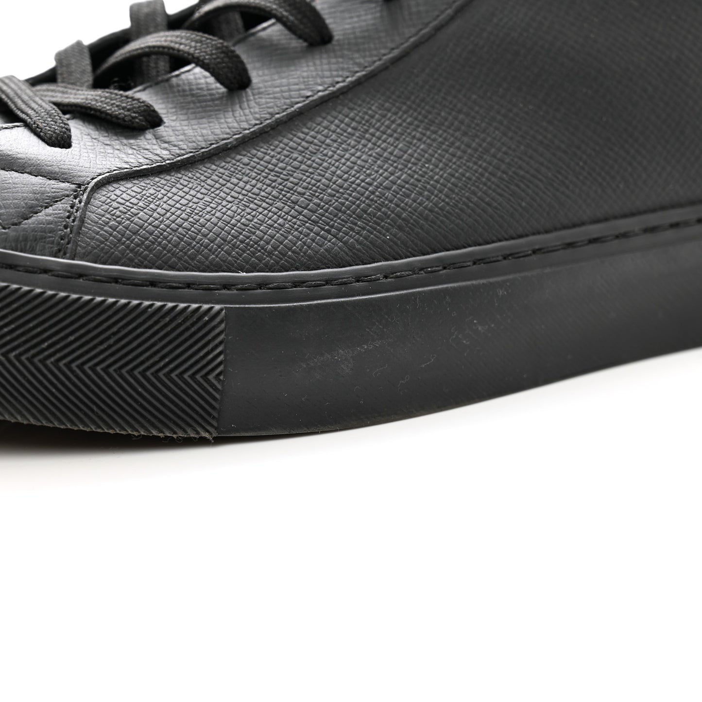 Calfskin LV Tattoo Sneaker Boots 10 Black