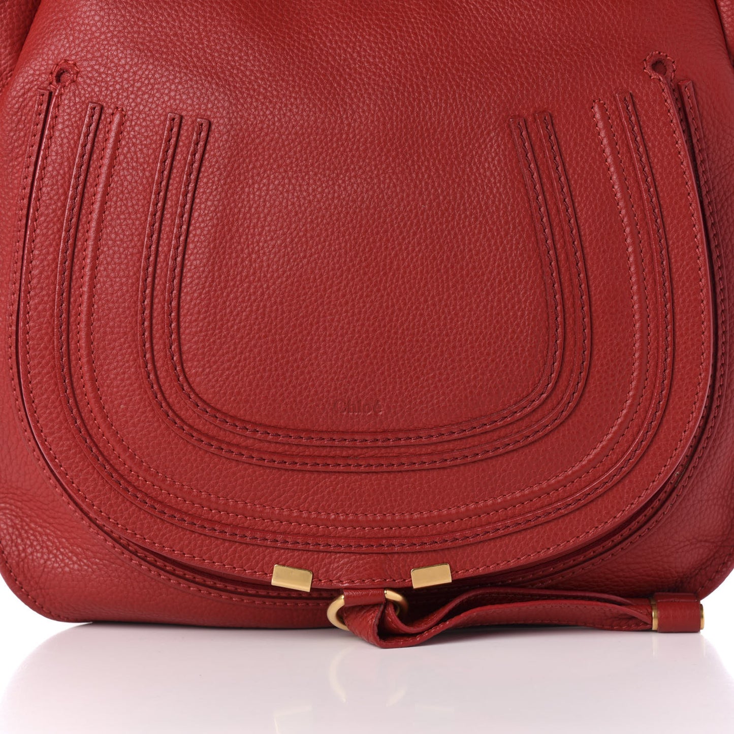 Calfskin Medium Marcie Hobo Garnet