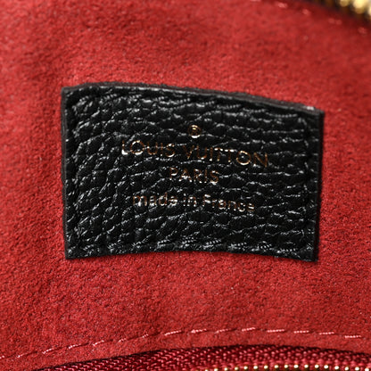 Louis Vuitton Empreinte Monogram Giant Speedy Bandouliere 25 Black Beige 6 of 11