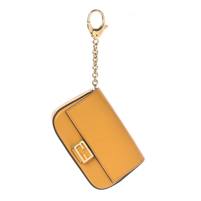 Fendi Vitello Century Opaco Nano Baguette Belt Charm Zucca 1 of 4