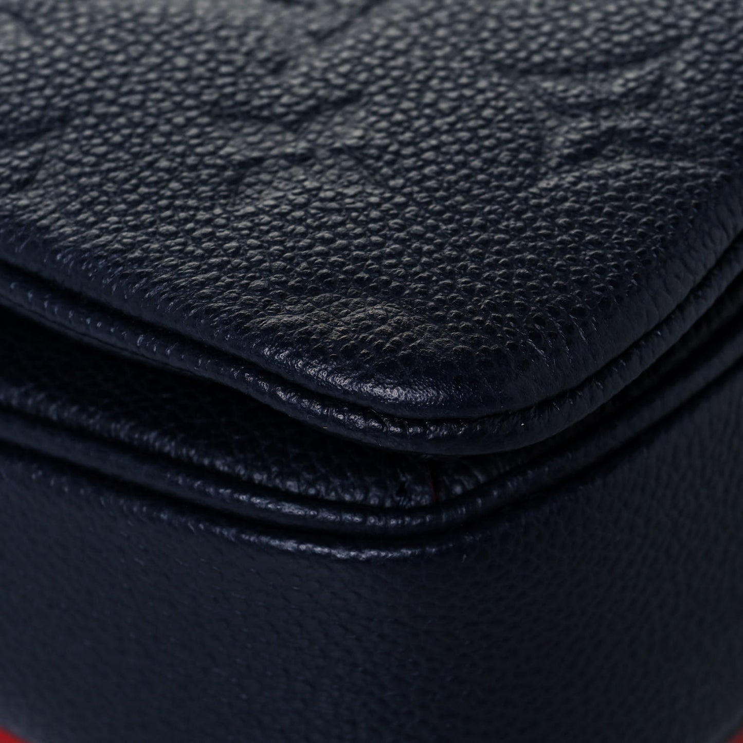 Empreinte Pochette Metis Marine Rouge