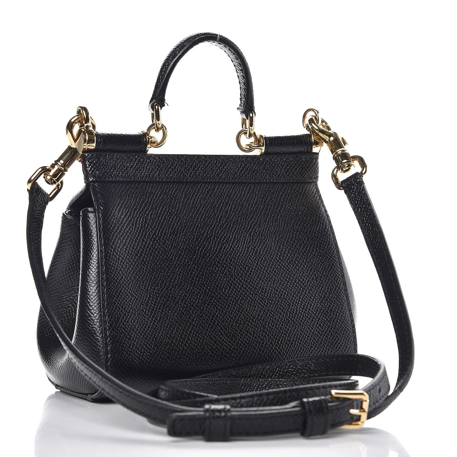 Dolce & Gabbana Dauphine Micro Miss Sicily Satchel Black 3 of 6