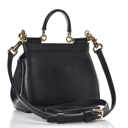 Dolce & Gabbana Dauphine Micro Miss Sicily Satchel Black 3 of 6