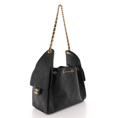 Chanel Caviar Quilted Small Chanel 25 Handbag Black 3 of 10