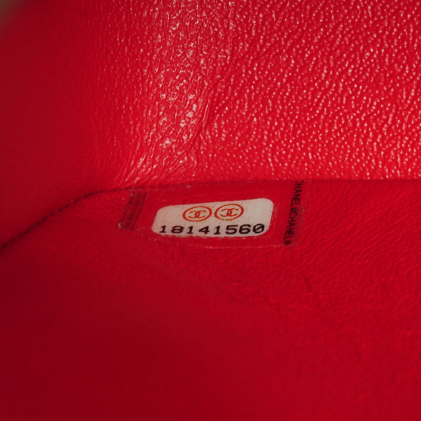 Lambskin Jumbo Double Flap Red