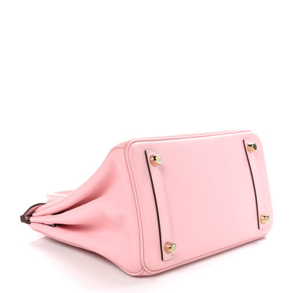 Hermes Swift Birkin 25 Rose Sakura 3 of 13