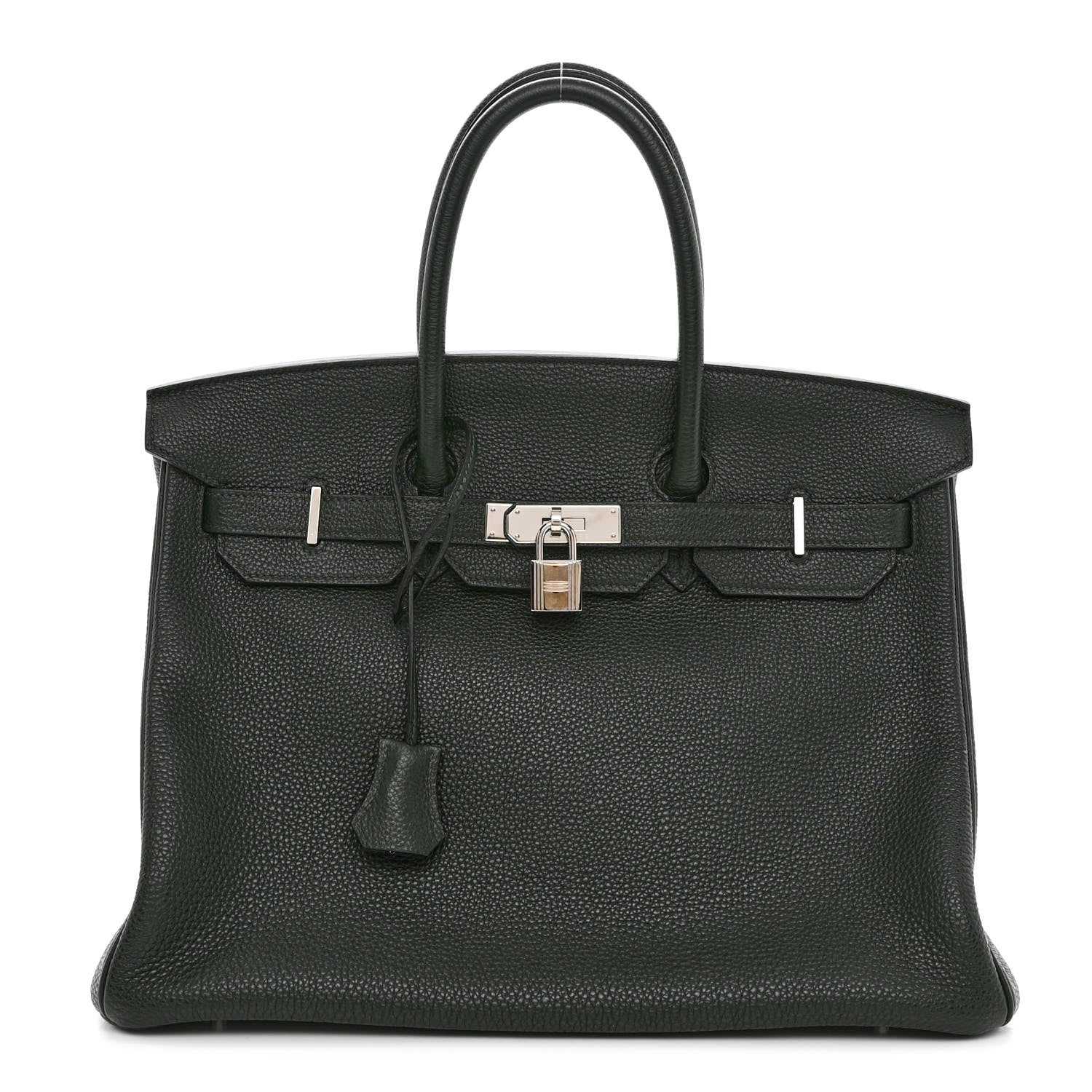 Hermes Togo BIRKIN 35 Vert Fonce 1 of 12
