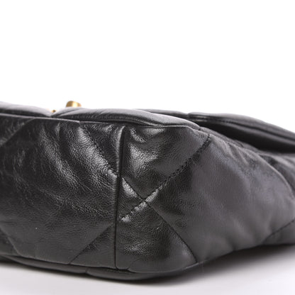 Chanel Goatskin Quilted Medium Chanel 19 Flap Black 7 of 11