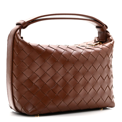 Bottega Veneta Calfskin Nappa Intrecciato Mini Wallace Sapele 3 of 10