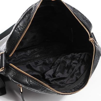 Gucci Guccissima Medium Shoulder Bag Black 7 of 7