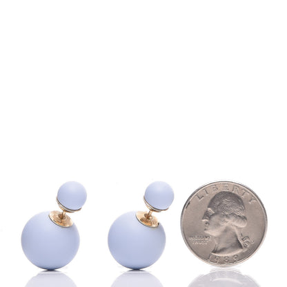 Christian Dior Mise En Dior Tribal Earrings Light Blue 2 of 4