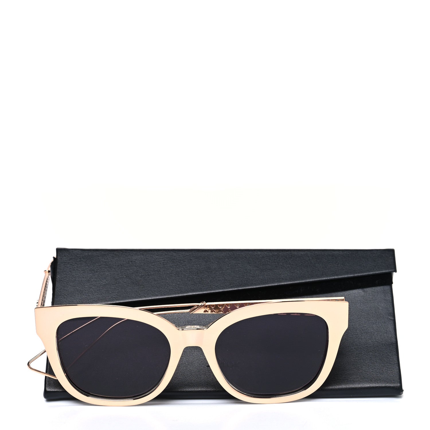 Christian Dior Metal Diorama 1 Sunglasses Gold 8 of 8