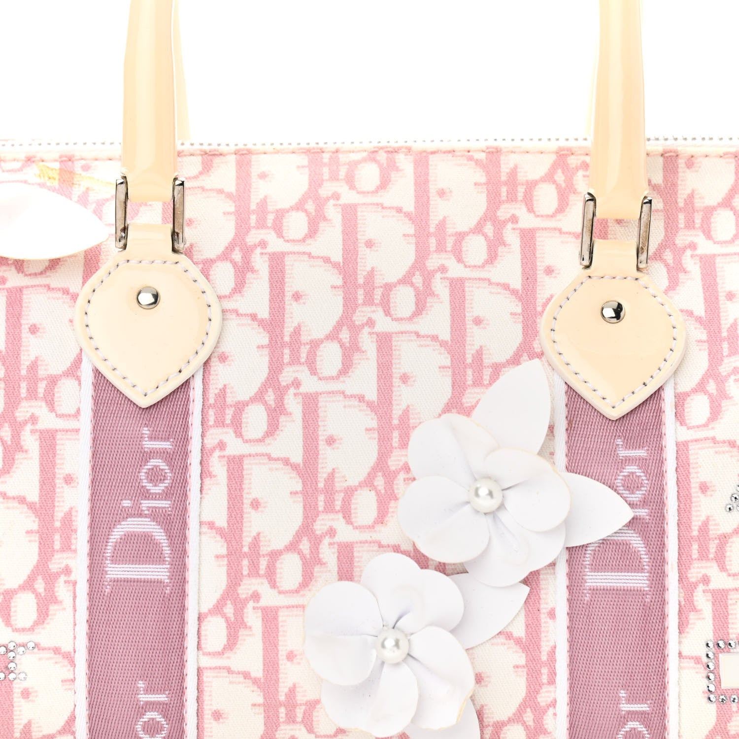 Christian Dior Monogram Girly Boston Pink 8 of 12