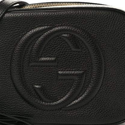 Gucci Pebbled Calfskin Small Soho Disco Bag Black 8 of 10