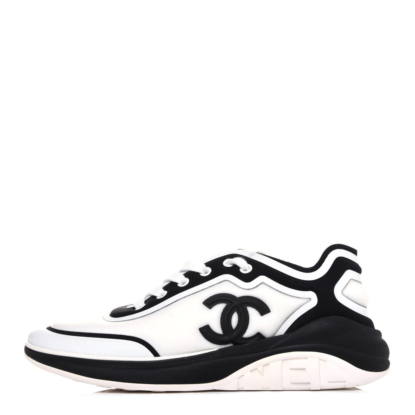 Lycra Womens CC Sneakers 39 White Black