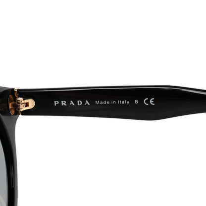 Prada Round Sunglasses SPR 05T Black 6 of 8