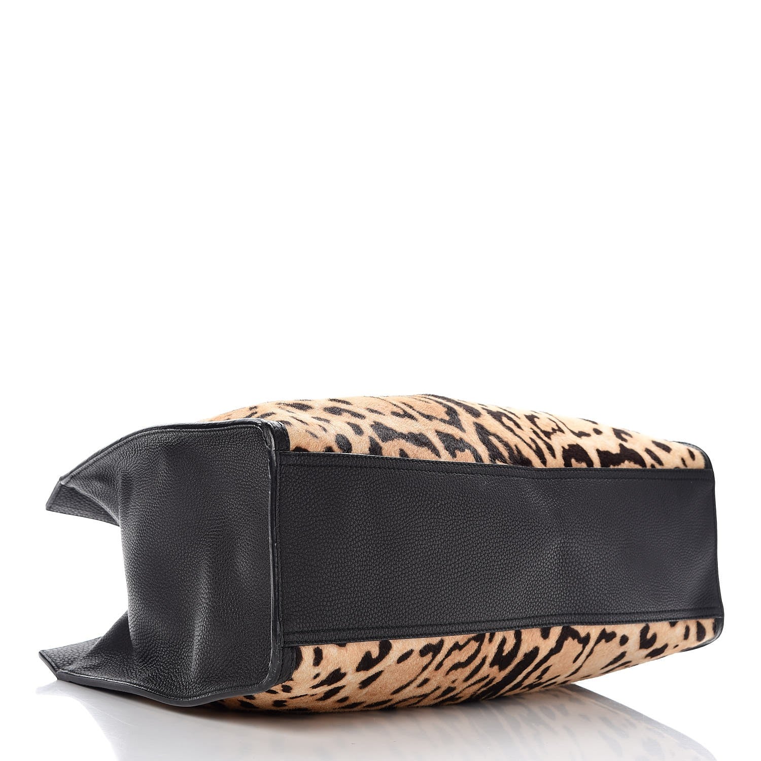 Gucci Pony Hair Cheetah Print Medium Jackie Top Handle Bag 4 of 10