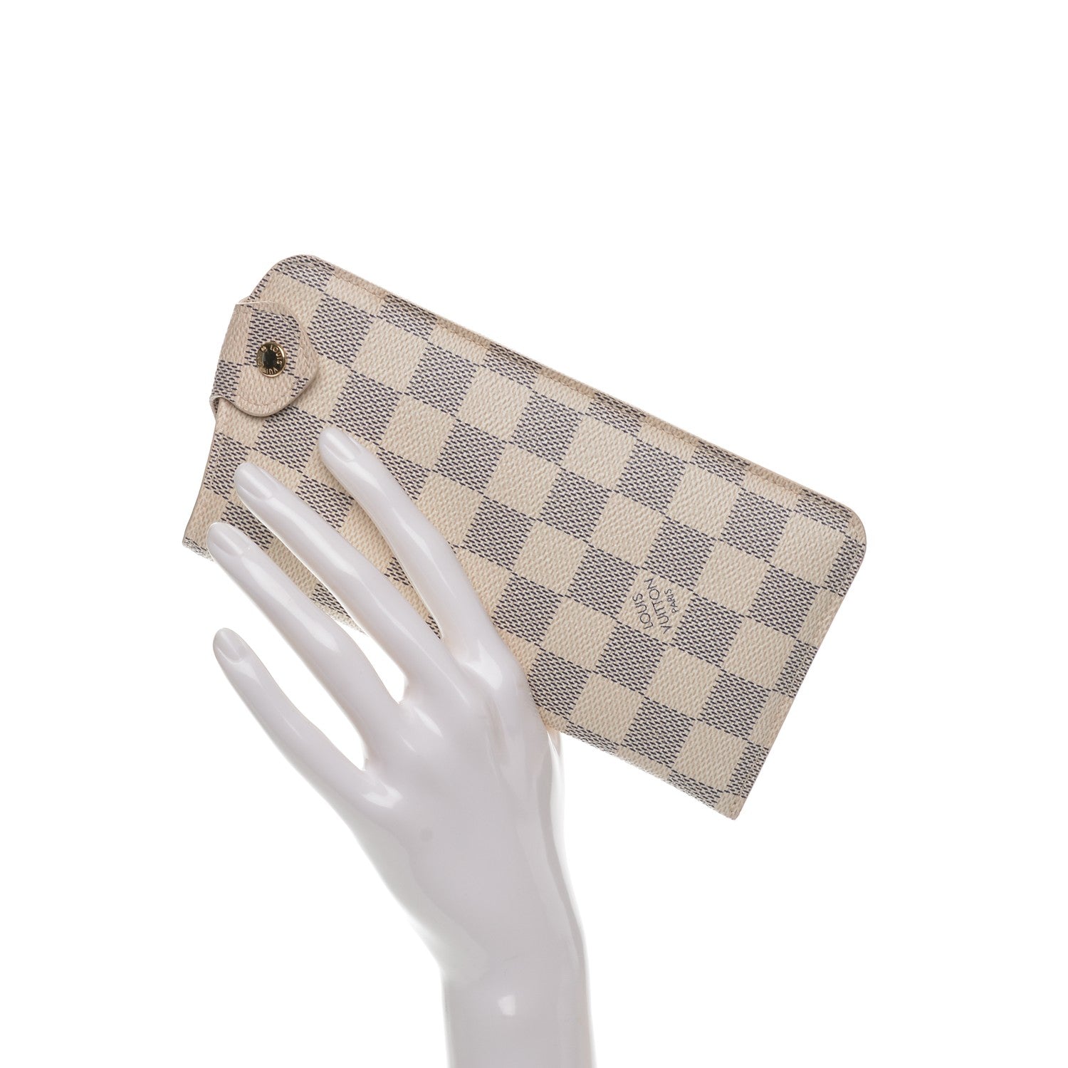 Louis Vuitton Damier Azur Sunglasses Case MM 2 of 6