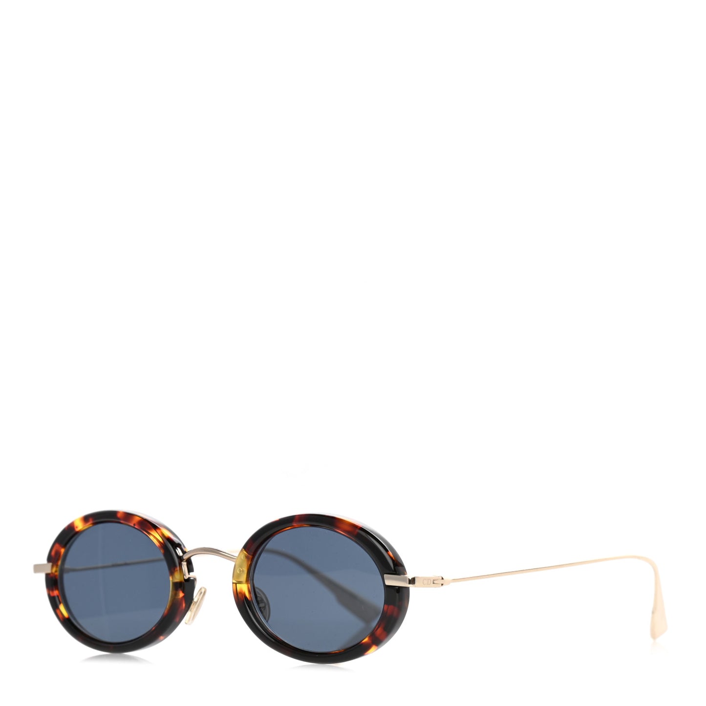 Hypnotic 2 Round Sunglasses Gold Tortoise