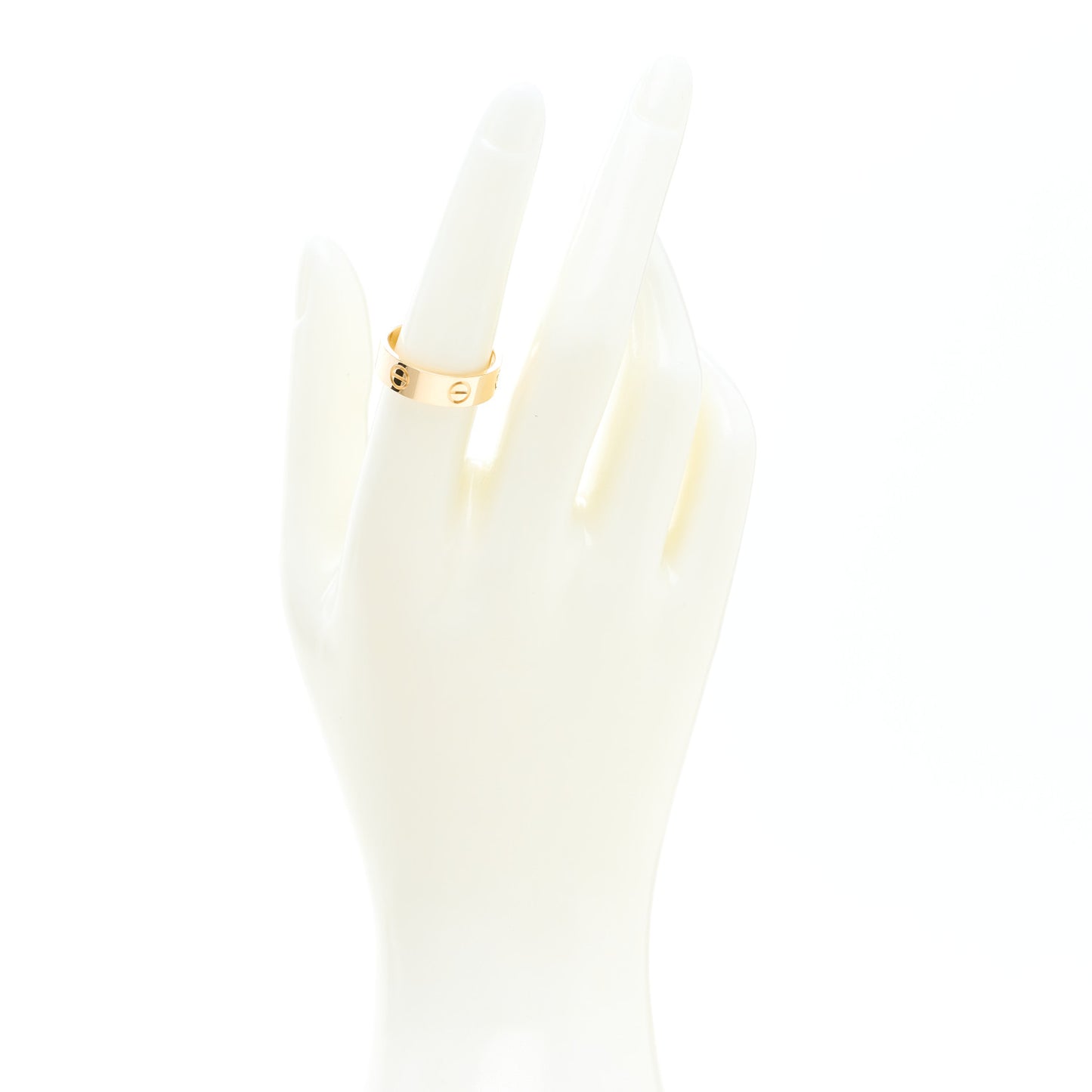 18K Yellow Gold 5.5mm LOVE Ring 54 6.75
