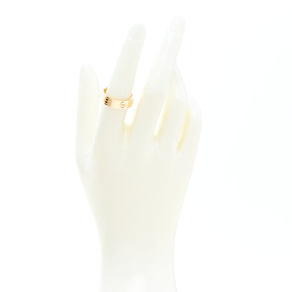 Cartier 18K Yellow Gold 5.5mm LOVE Ring 54 6.75 2 of 4