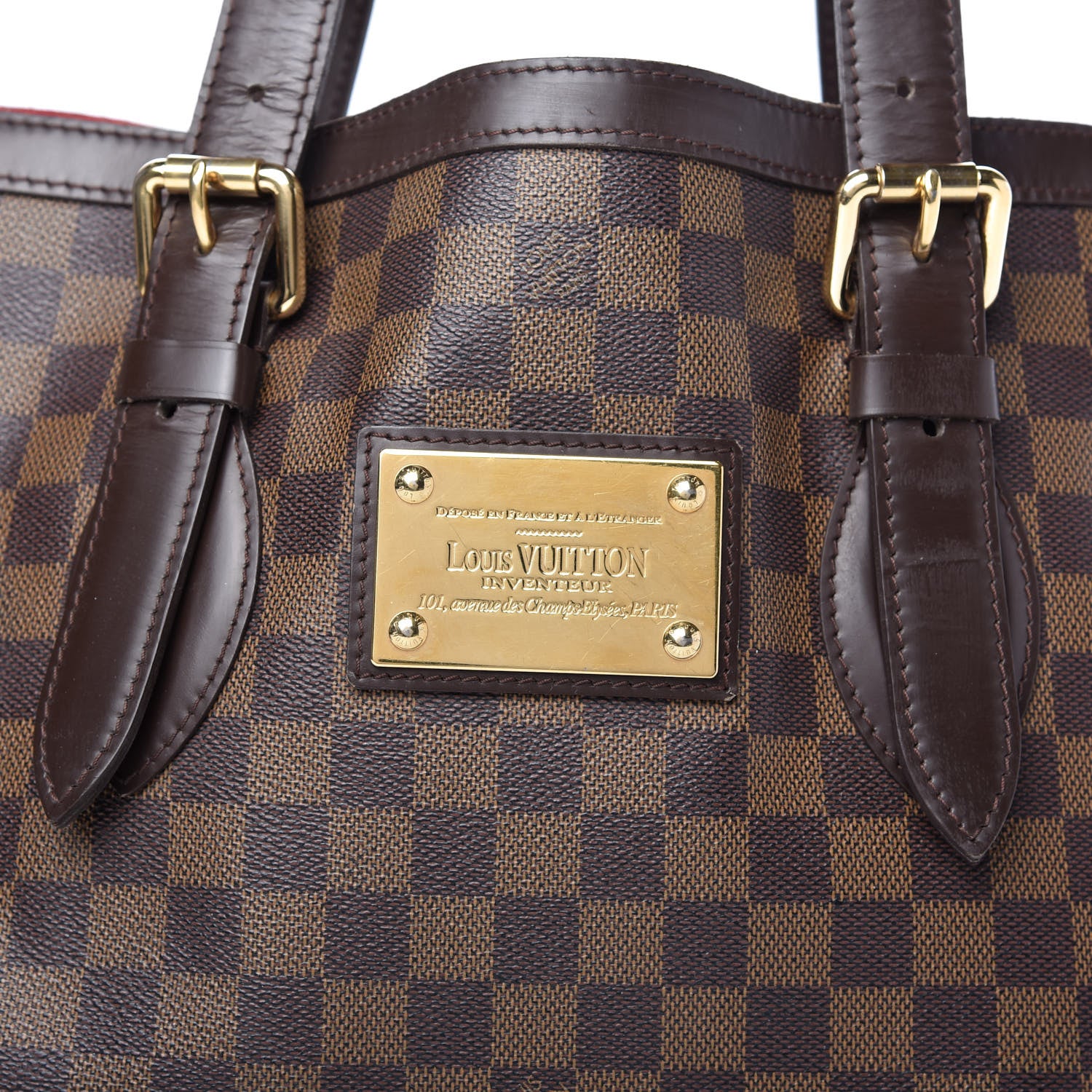 Louis Vuitton Damier Ebene Hampstead MM 9 of 10