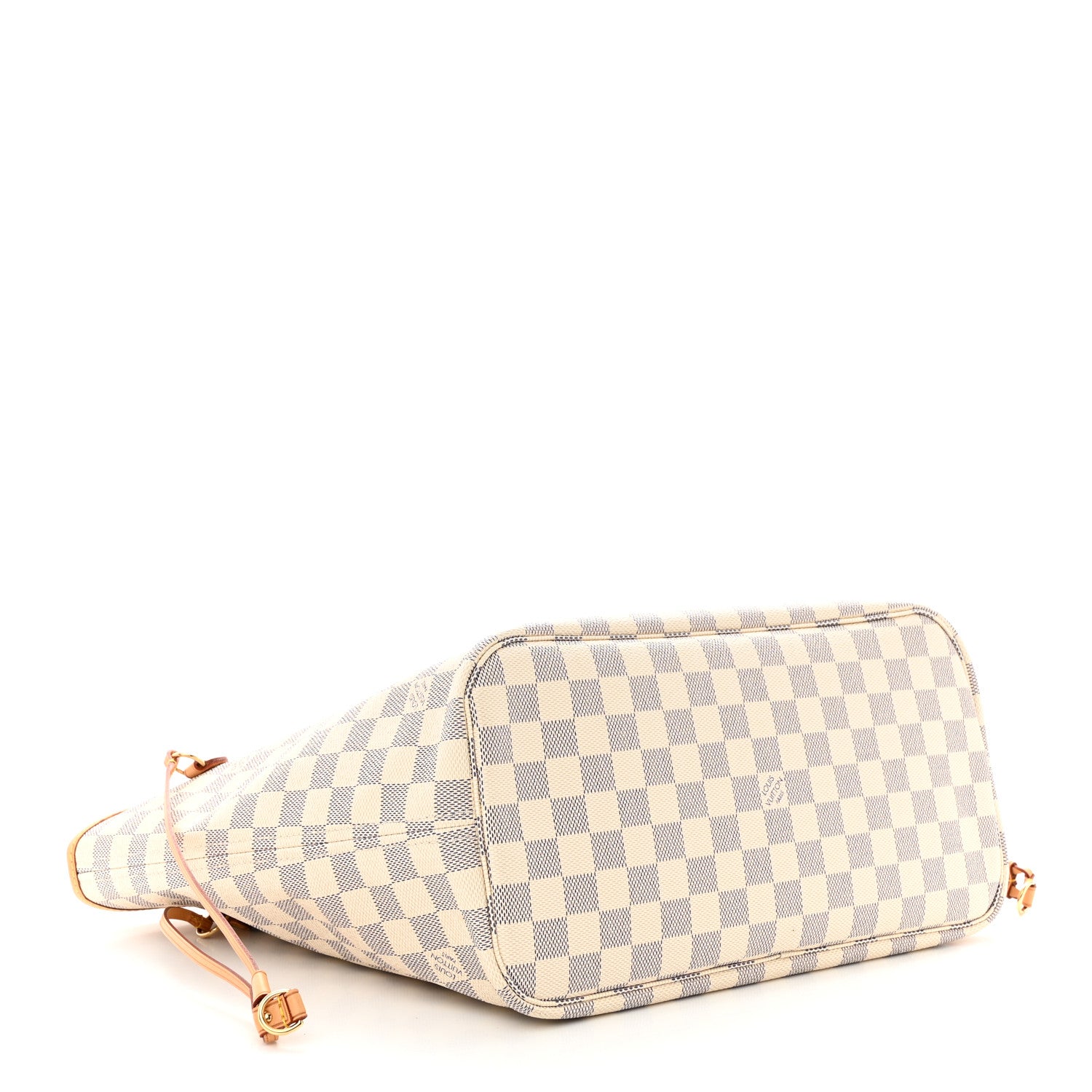Louis Vuitton Damier Azur Neo Neverfull MM Rose Ballerine 5 of 12