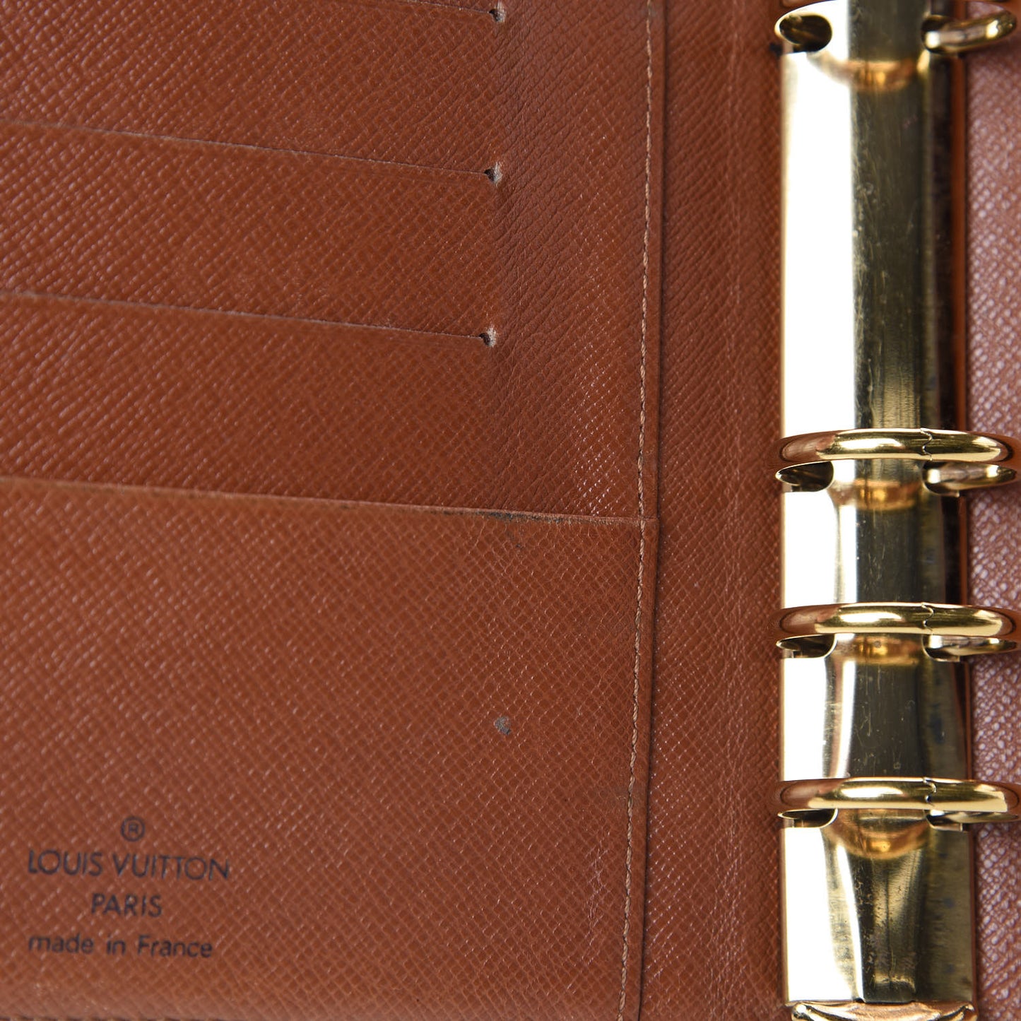 Monogram Medium Ring Agenda Cover