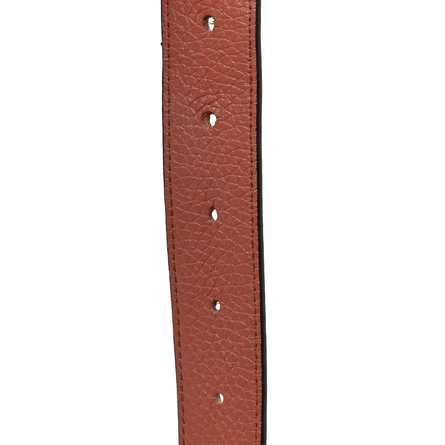 Taurillon Calfskin 30mm LV Initiales Reversible Belt 90 36 Galet Tan