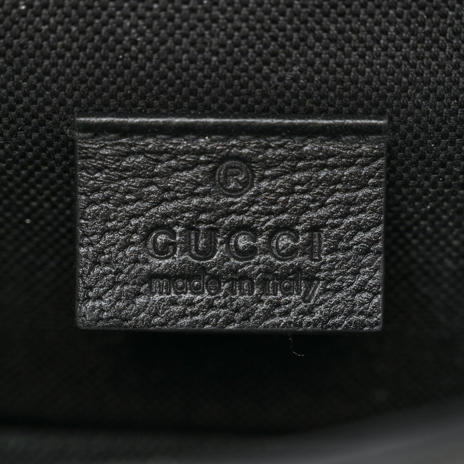 Gucci Monogram Jumbo GG Textured Dollar Calfskin Mini Horsebit 1955 Shoulder Bag Black 6 of 10