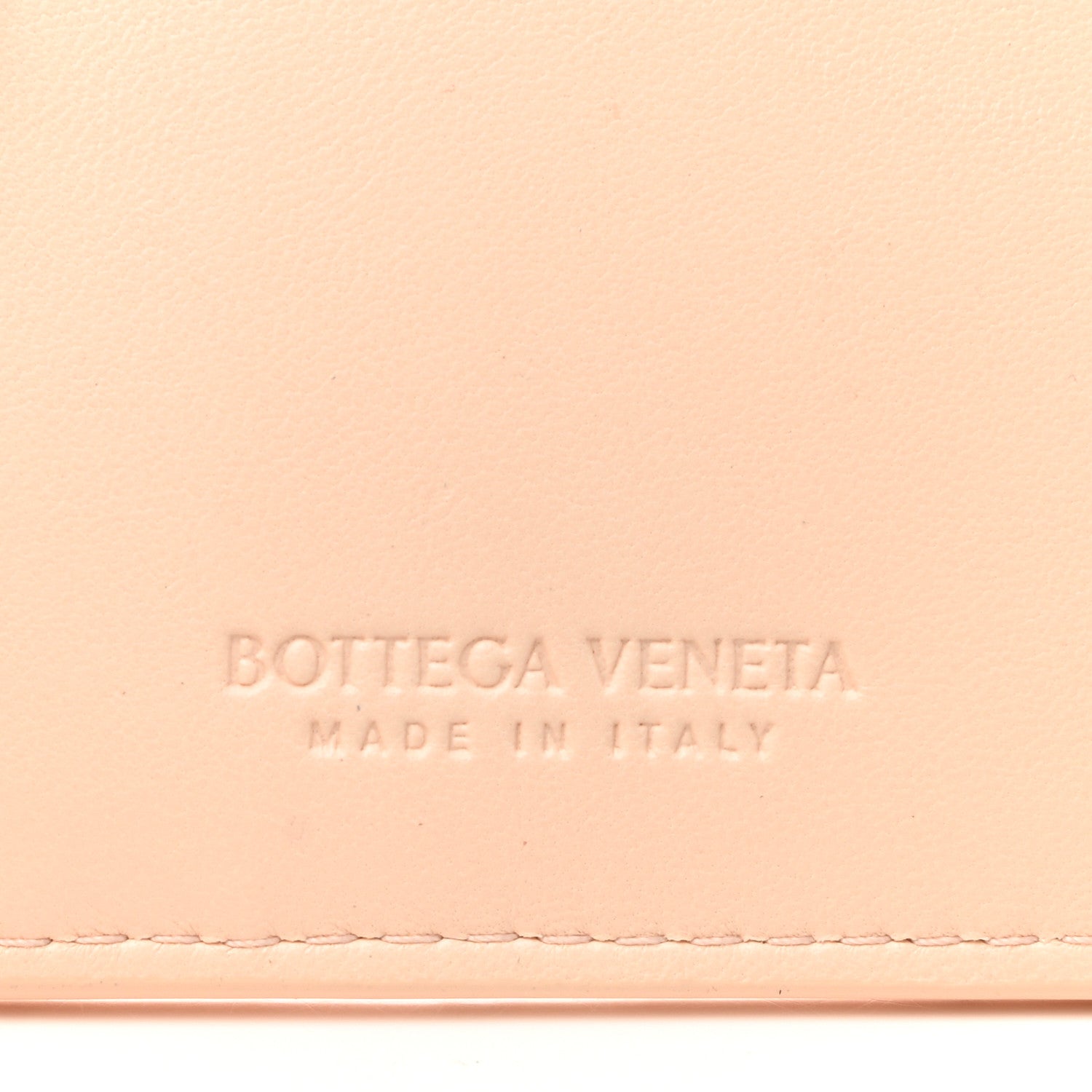 Bottega Veneta Nappa Maxi Intrecciato Card Holder Melon Washed 6 of 6
