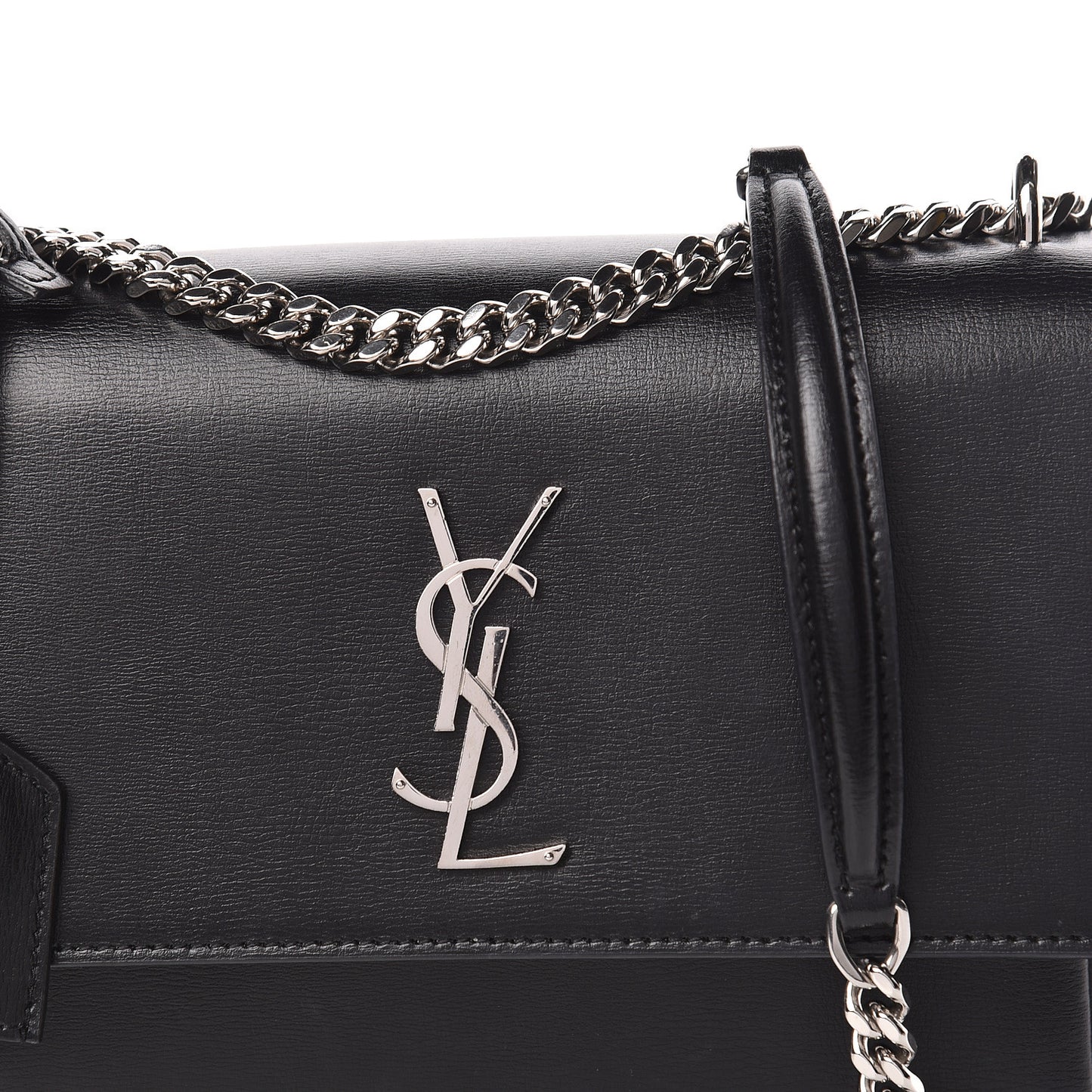 Calfskin Medium Monogram Sunset Black
