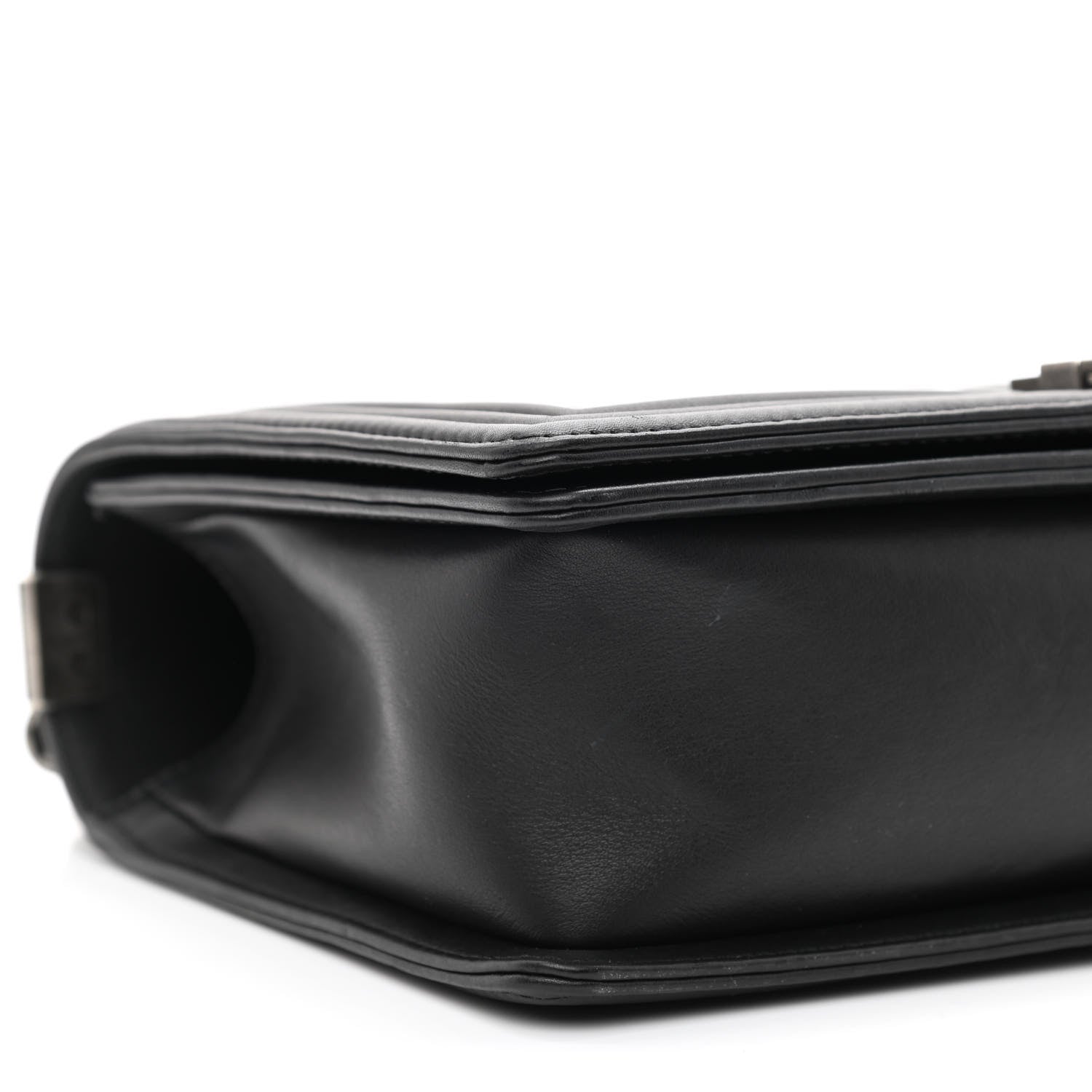 Chanel Calfskin Quilted New Medium Boy Flap Black 9 of 12