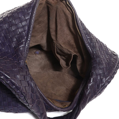 Bottega Veneta Nappa Intrecciato Pleated Large Veneta Hobo Turbolence 5 of 9