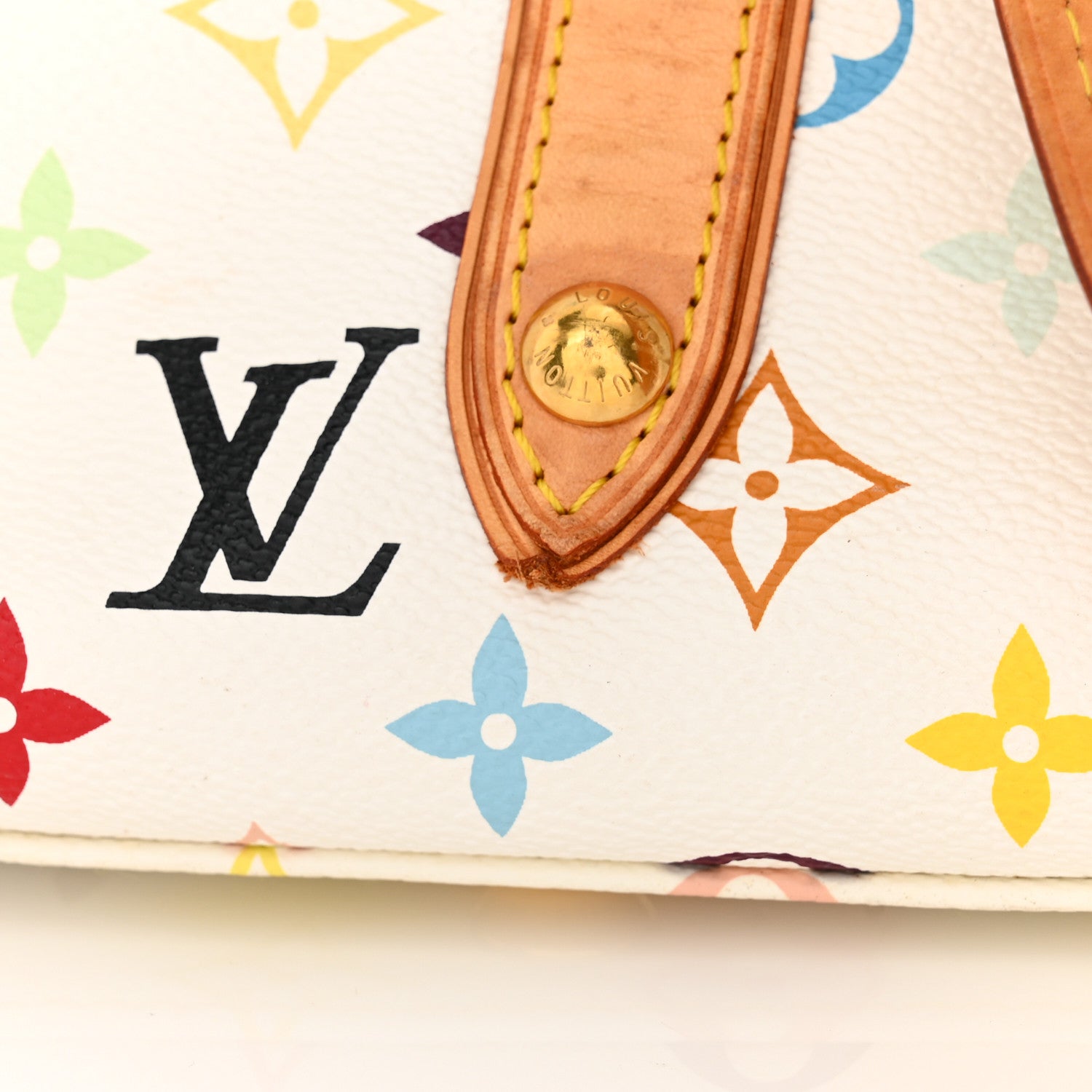 Louis Vuitton Monogram Multicolor Aurelia MM White 12 of 14