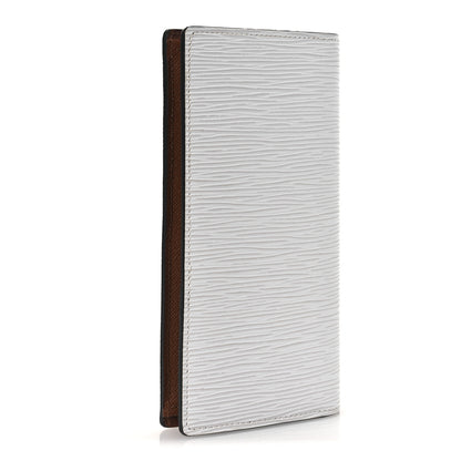 Louis Vuitton Monogram Epi Brazza Wallet White Black 3 of 6
