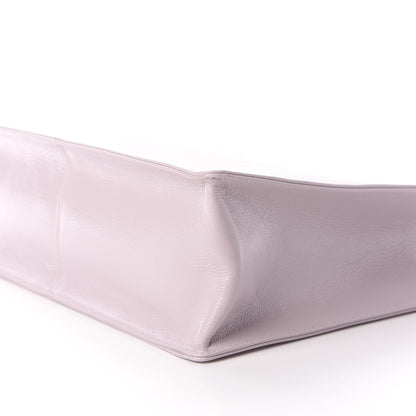 Chanel Shiny Aged Calfskin Shopping Bag Lilac 9 of 9